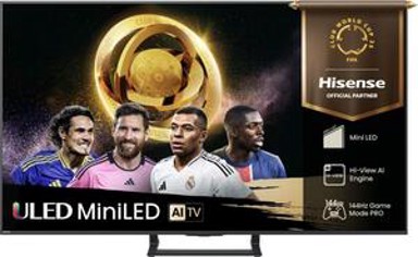 HISENSE TV 55E8Q, ULED Mini-LED 4K UHD, VIDAA, 55"